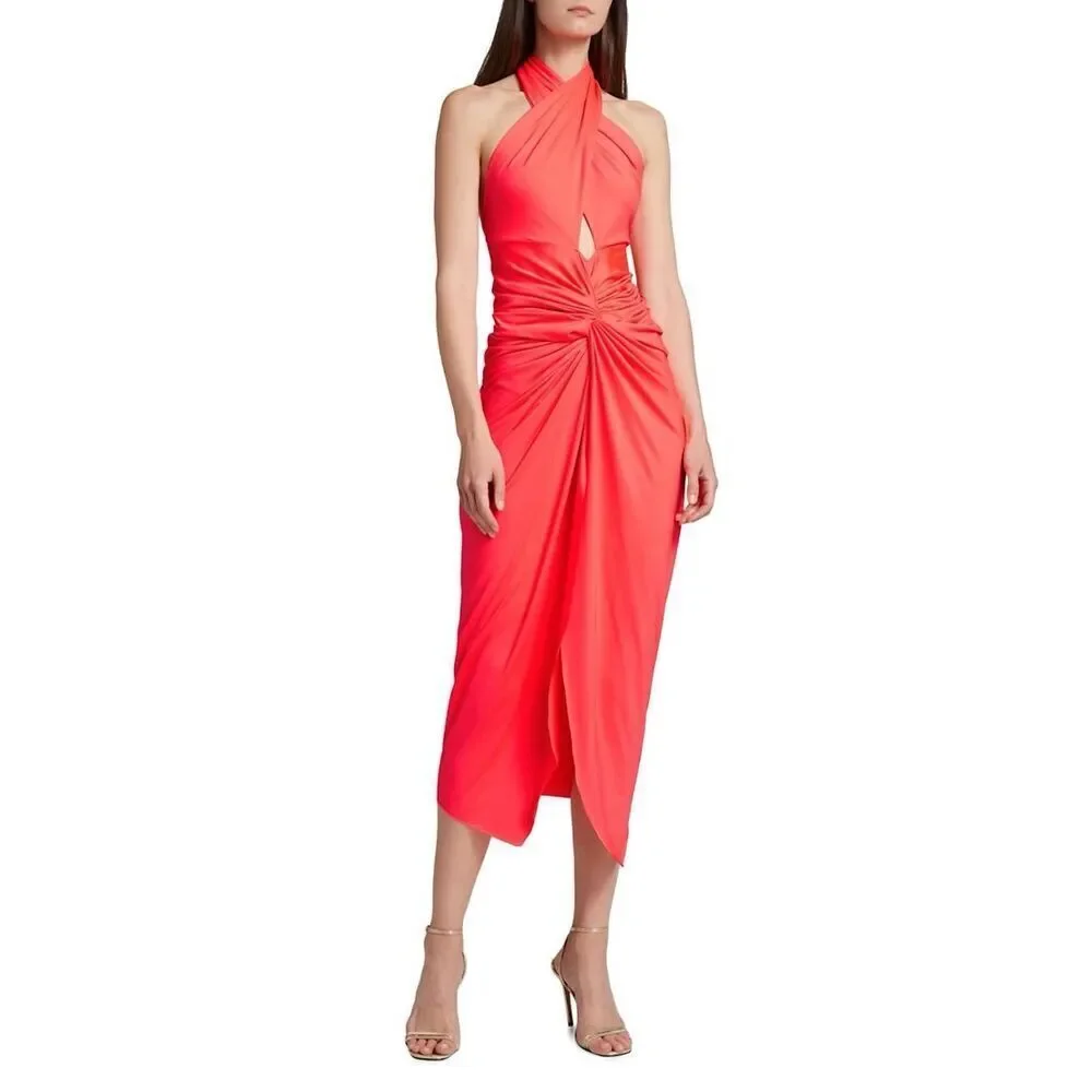 Baobab Kena stretch jersey midi dress Size Small